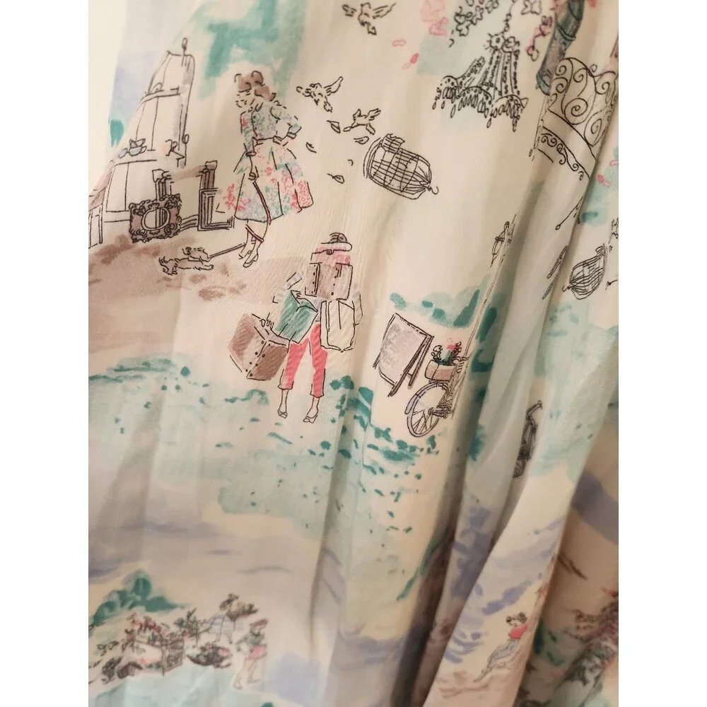 Joules Clothing Women's Sz. 4 Sleeveless Travel Dress - Picture 6 of 7